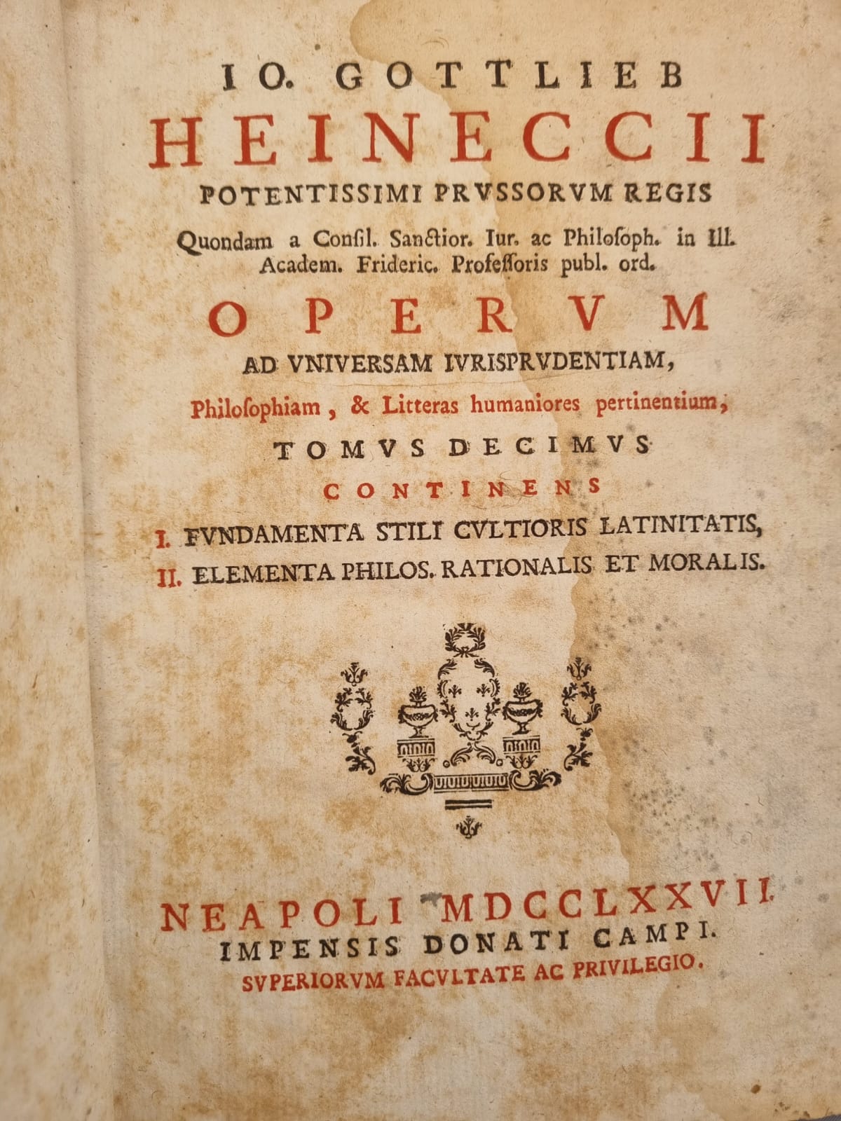 Libri giurisprudenza 1777