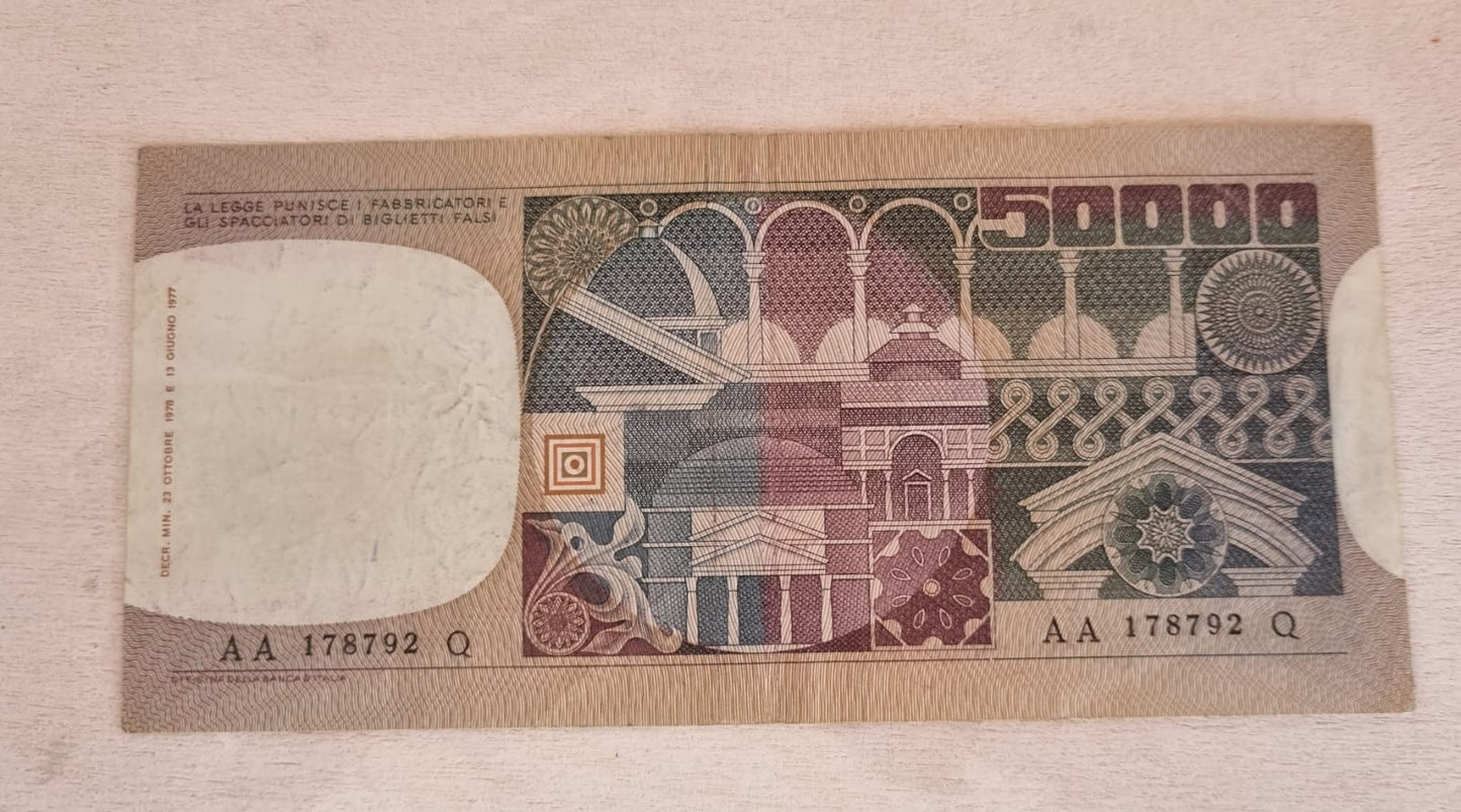 50.000 lire italiane