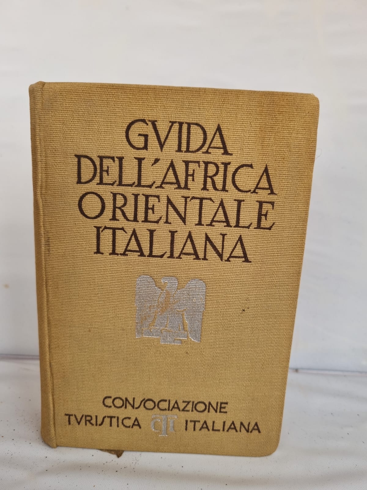 Guida Africa Orientale Italiana TCI 1938 - Libro Storico Raro con Cartina | Rarexis