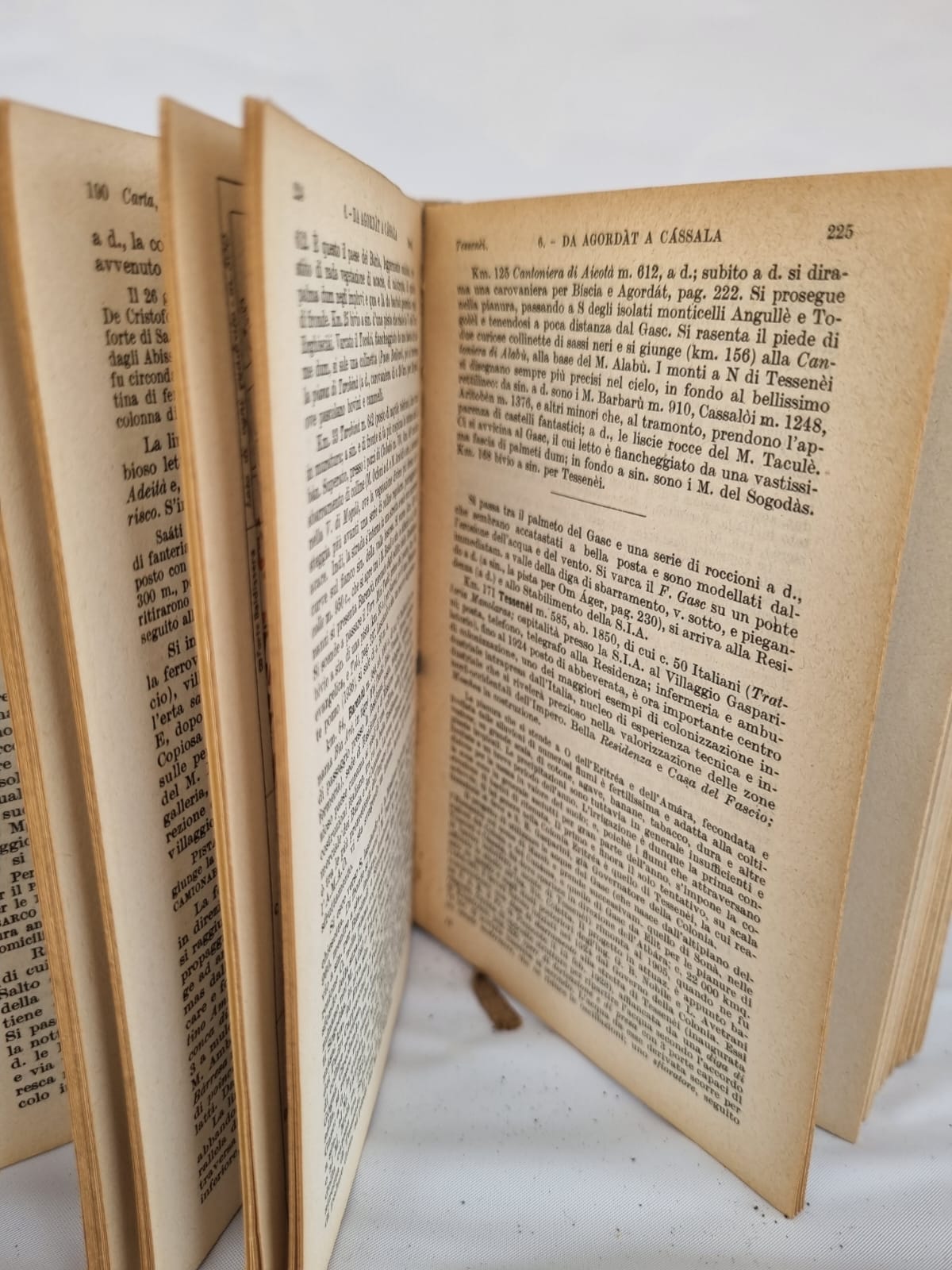 Guida Africa Orientale Italiana TCI 1938 - Libro Storico Raro con Cartina | Rarexis