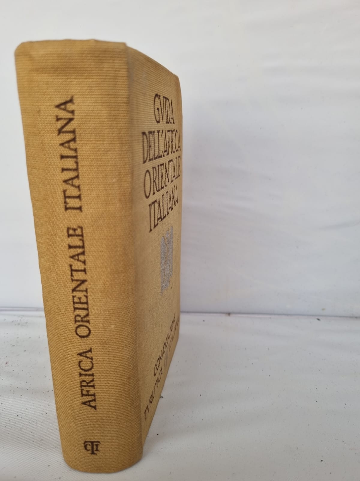 Guida Africa Orientale Italiana TCI 1938 - Libro Storico Raro con Cartina | Rarexis