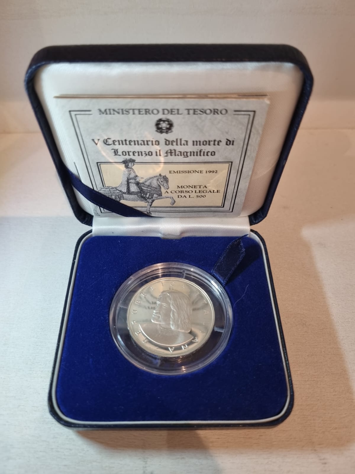 V Centenario della morte di Lorenzo il magnifico - 1992