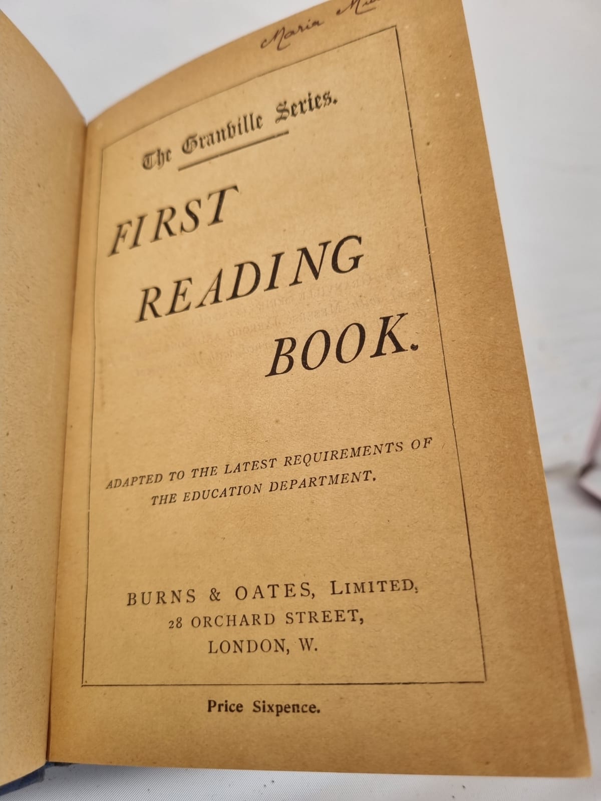 first Reading Book - The granville series