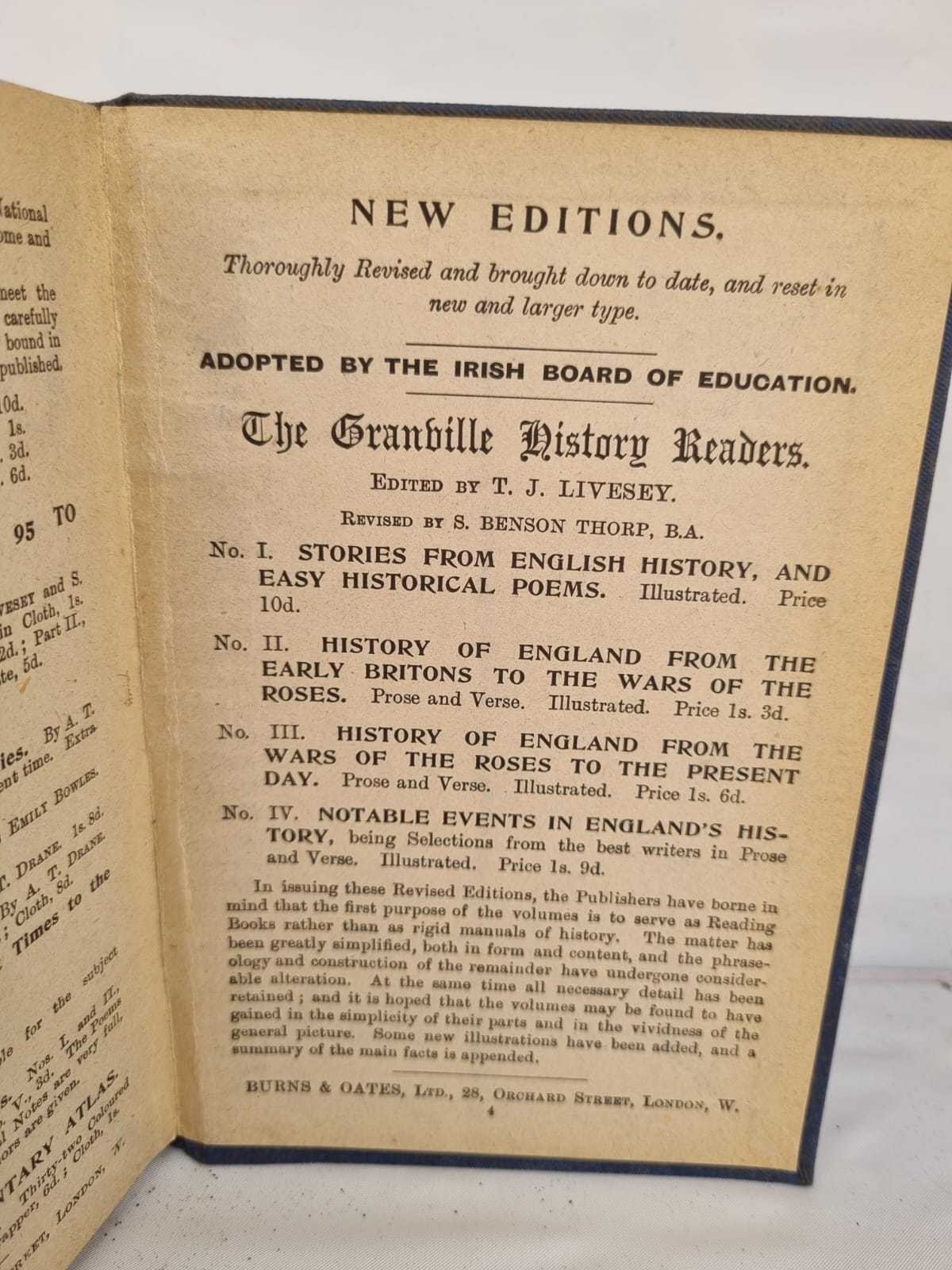 first Reading Book - The granville series