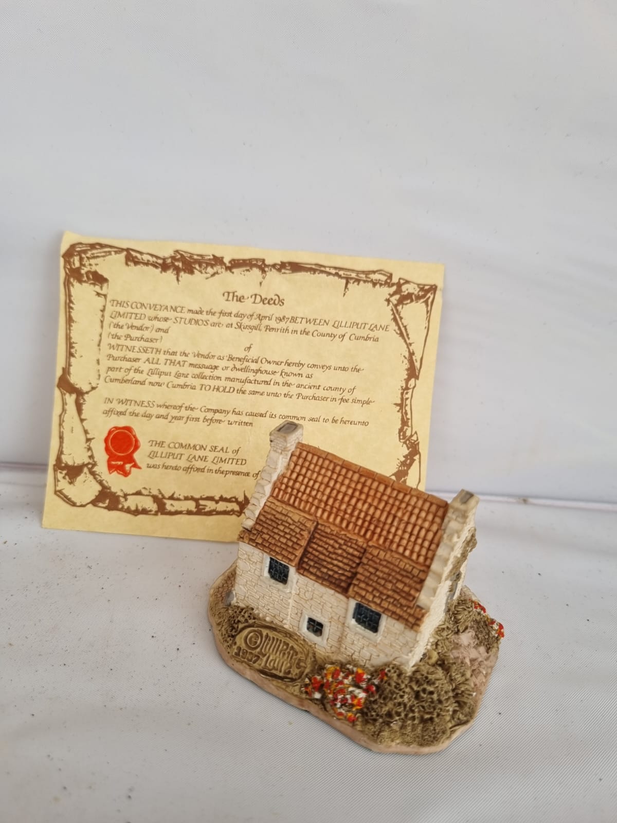 Casetta Lilliput Lane Anni 80 - Confezione Originale con Garanzia | Rarexis