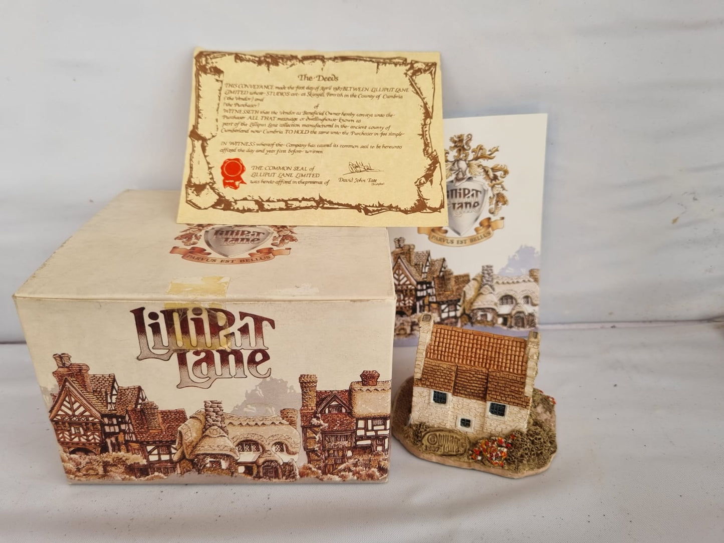 Casetta Lilliput Lane Anni 80 - Confezione Originale con Garanzia | Rarexis