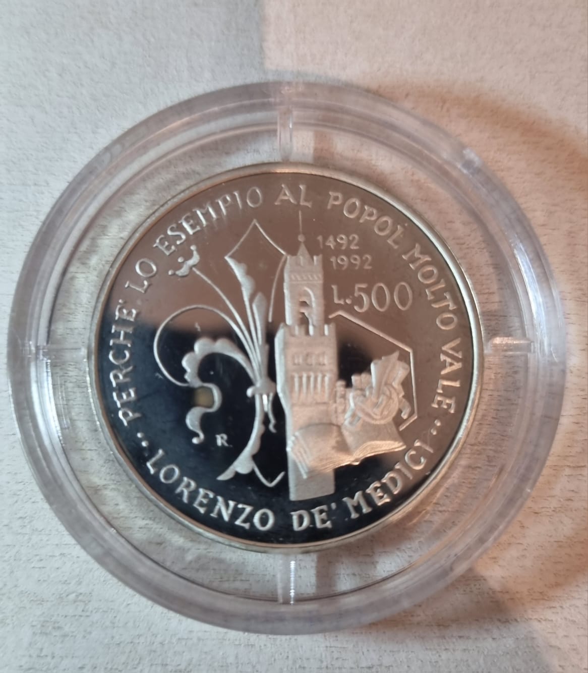 V Centenario della morte di Lorenzo il magnifico - 1992