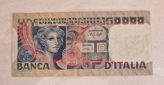 50.000 lire italiane