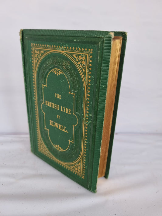 British Lyre 1874 - Antologia Poeti Inglesi Vittoriani Edizione Rara | Rarexis