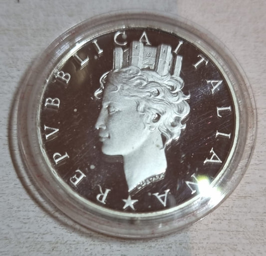 moneta 40. anniversario Costituzione Repubblica Italiana 1988