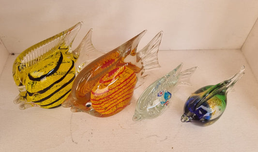 Serie di pesciolini di Murano